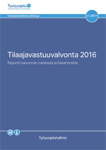 Tilaajavastuuvalvonta 2016 -raportin kansikuva